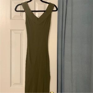 Spell xs midi slip dress